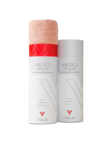 Toalla de Pelo VOLO Hero Nube Rosa - Microfibra Ultra Suave