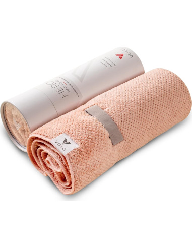 Toalla de Pelo VOLO Hero Nube Rosa - Microfibra Ultra Suave