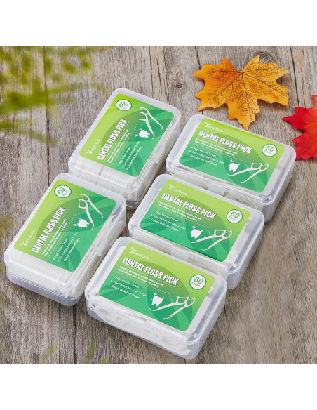 Palillos de Hilo Dental EasyHonor 300 Unidades Viaje