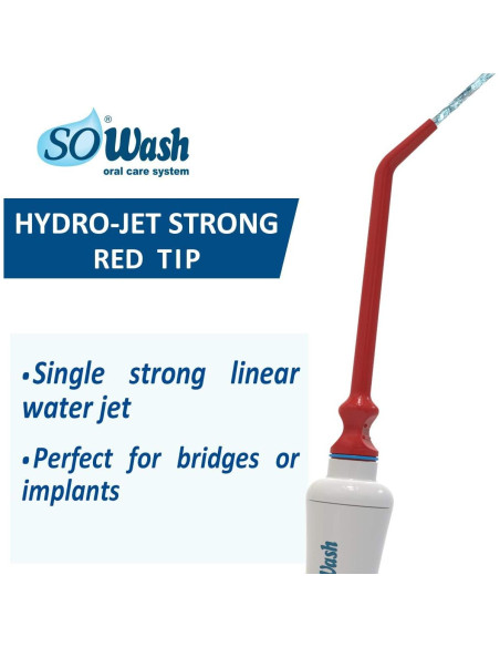 Puntas de Chorro SoWash Strong | Irrigador Oral | 2 Unidades