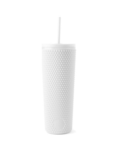 Vaso de Plástico Reutilizable Simple Modern 24oz Blanco