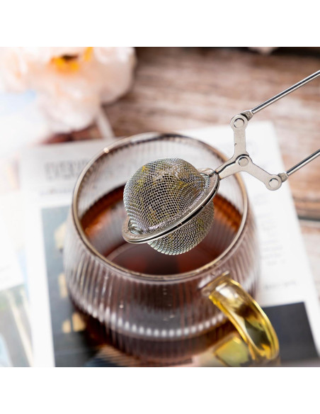 Infusor de Té Yinder 108 Piezas Acero Inoxidable 15.5 cm