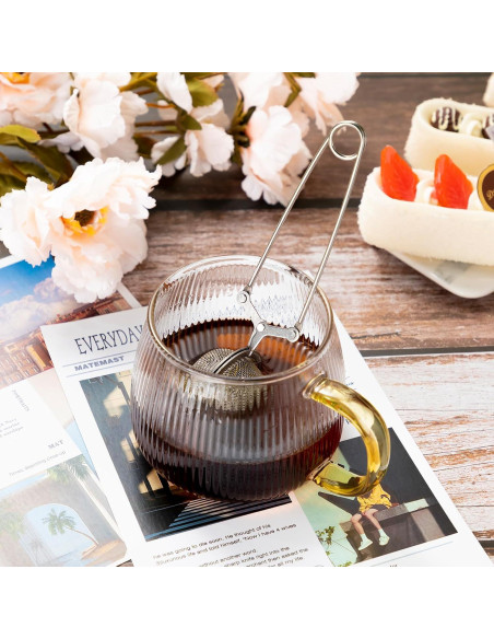 Infusor de Té Yinder 108 Piezas Acero Inoxidable 15.5 cm