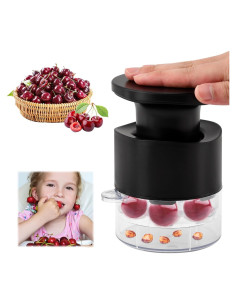 Deshuesador de Cerezas Kazheon 7-en-1 Portátil y Eficiente