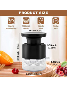 Deshuesador de Cerezas Kazheon 7-en-1 Portátil y Eficiente 2