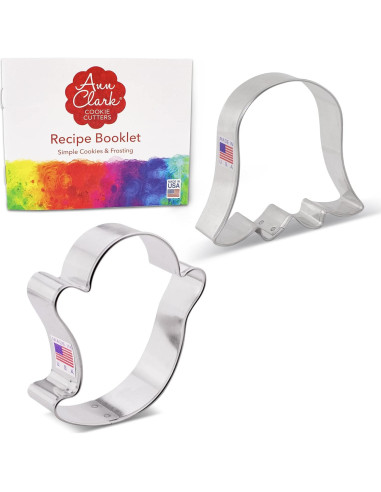 Cortadores de Galletas Halloween Fantasma Ann Clark Set 2 Piezas