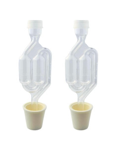 Tapones de Burbujas Gemelas y Universales Fermtech - Paquete de 2