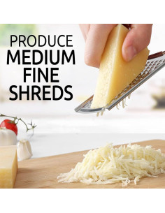 Rallador de Queso Acero Inoxidable Qivorimith 4 PCS 2