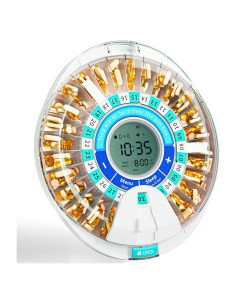 Dispensador Automático de Pastillas Windtrace Verde 28 Días