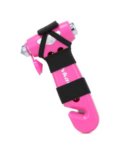 Rompe Ventanas Dlvkavo 3-en-1 Martillo de Seguridad Rosa