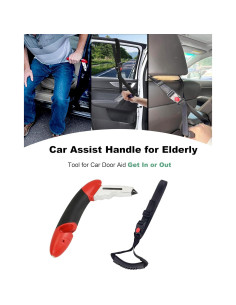 Asa de Ayuda para Auto KAKKOII 5 en 1 con Linterna LED 2