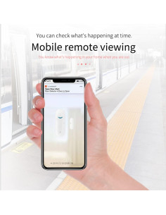 Sensor Inalámbrico de Puerta y Ventana Tuya 2-Pack, Alarma WiFi 2
