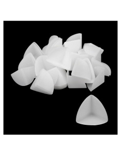 Protectores de Esquinas de Plástico Antrader 50 Pcs 35mm