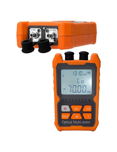Medidor de Potencia Óptica Portátil Yide OPM-VFL-1 2mW VFL