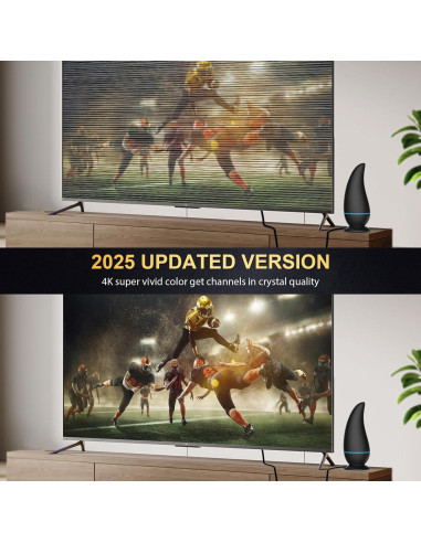 Antena de TV Interior Honiitaa 750+ Millas HD Amplificada