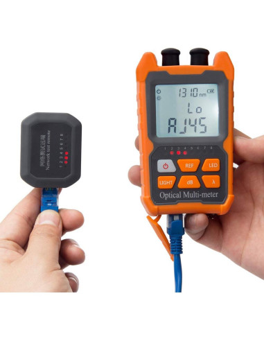 Medidor de Potencia Óptica Portátil Yide OPM-VFL-1 2mW VFL