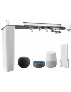 Motor de Cortina Eléctrica Inteligente RI Nest 3m Control Remoto 2