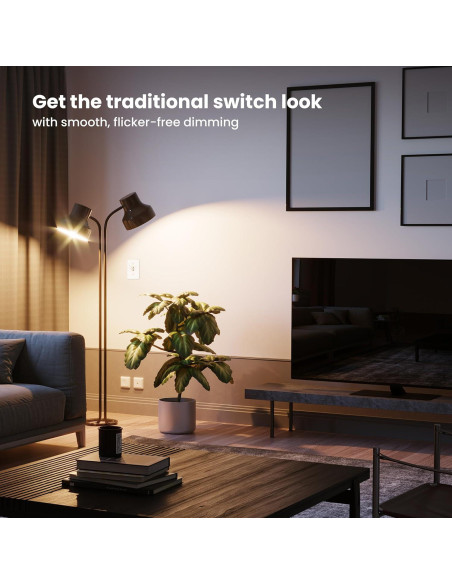 Interruptor Regulador Feit Electric DIM/TOGGLE/2 para LED - 2 Unidades