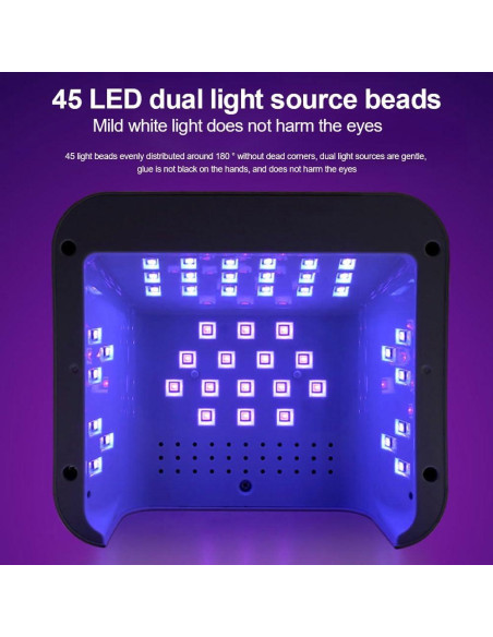 Lámpara de Uñas UV LED LimeGirl L5 Rosa con Guantes UV