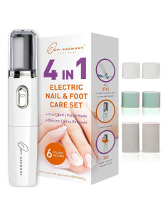 Kit de Pulido Eléctrico Own Harmony para Uñas y Pies