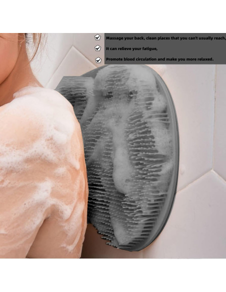 Exfoliador de pies YVPSI con ventosas y masaje de silicona