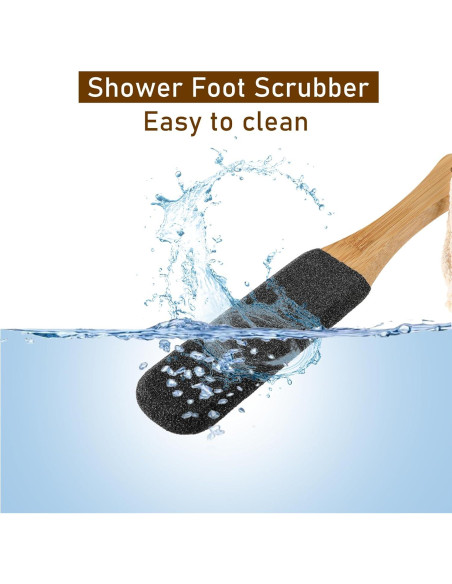 Raspador de Pies Mabor de Madera con Lima para Callos Negro