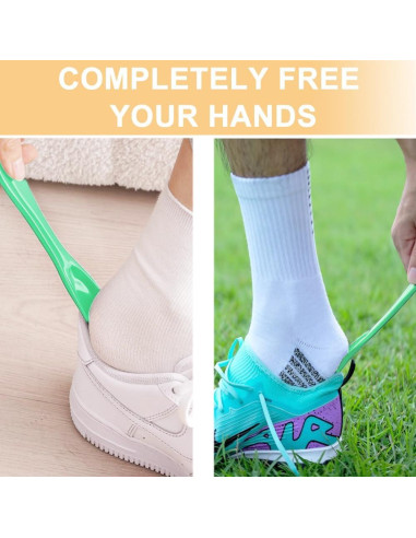 Cuchara para zapatos KHUYIO 3Pack Mango Largo Universal