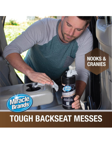 Toallitas de Cuero Miracle Brands - 30 Unidades, Limpieza y Cuidado