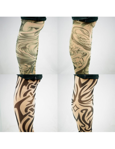 Mangas de Tatuajes Temporales Kare & Kind - 10 Piezas Unisex