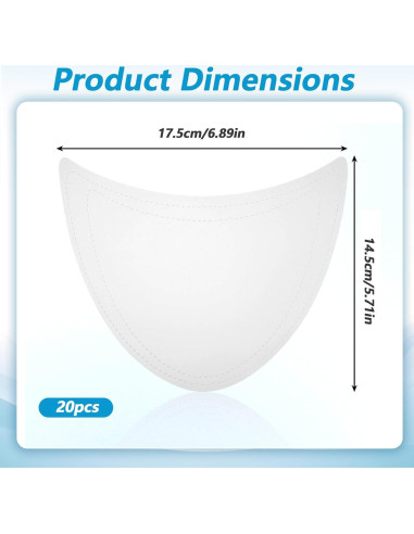20 Piezas Estiradores de Zapatos Ajustables MBAIYO 17.5x14.5cm