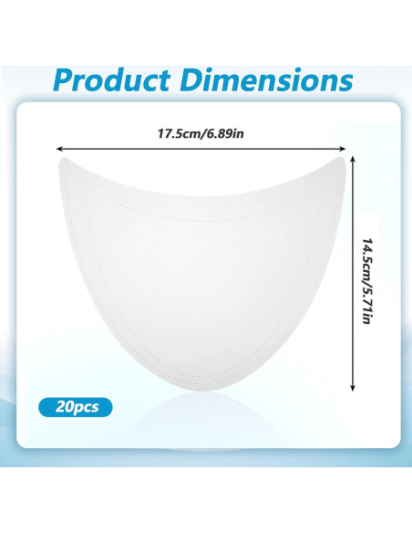 20 Piezas Estiradores de Zapatos Ajustables MBAIYO 17.5x14.5cm