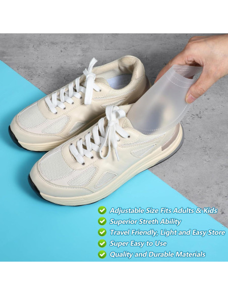 20 Piezas Estiradores de Zapatos Ajustables MBAIYO 17.5x14.5cm