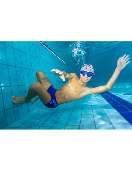 Máscara de Natación Unisex Arena The One Jr Azul/Rojo 6-12 Años