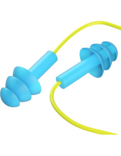 Tapones para Oídos Reutilizables Bememo con Cuerda - 6 Pares 2