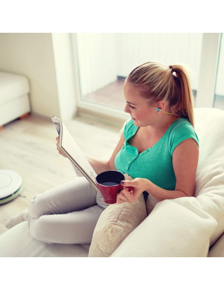 Tapones para Oídos Reutilizables Bememo con Cuerda - 6 Pares