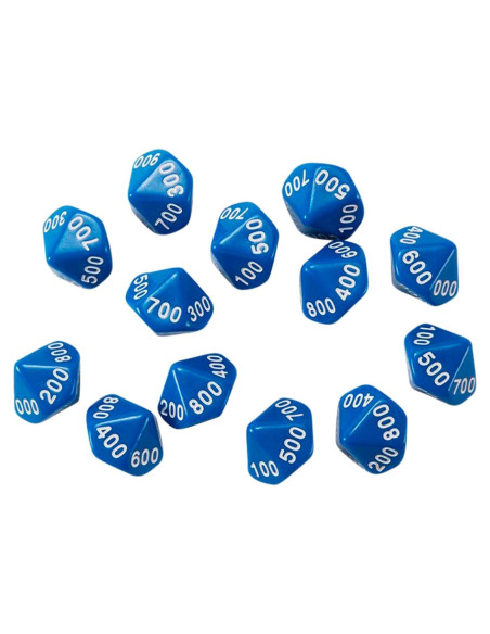 Dados de Valor Posicional Learning Advantage 10 Caras Set de 12
