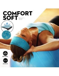 14 Bandas para la Cabeza DASUTA Antideslizantes para Yoga y Fitness 2