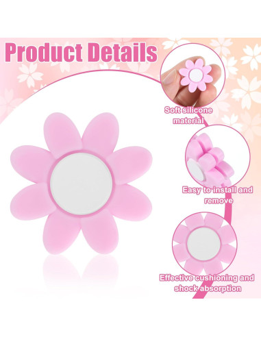 Amortiguadores de Raqueta de Tenis KALIONE 4 Piezas Silicona