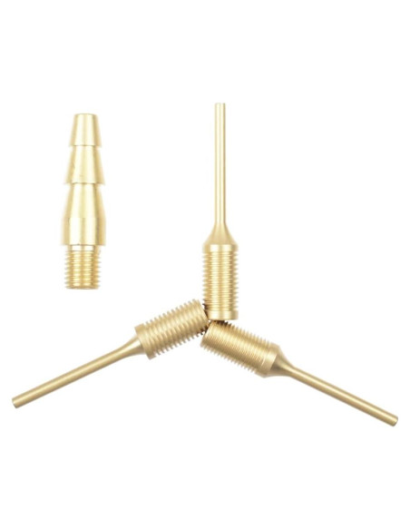 Aguja de Bomba de Aire Haitengwen QH010 - 4 Piezas de Latón