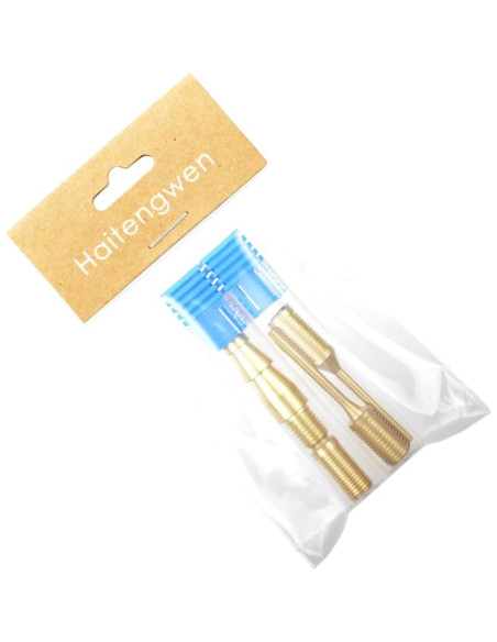 Aguja de Bomba de Aire Haitengwen QH010 - 4 Piezas de Latón