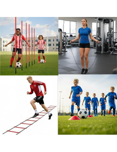 Equipo de Entrenamiento de Agilidad MQMCPDS para Fútbol