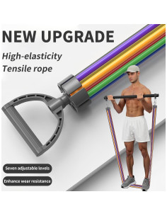 Juego de Bandas de Resistencia 17 Piezas ZUFUMI - Ejercicio en Casa 2