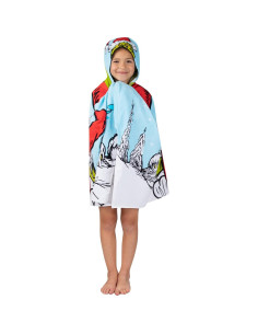 Toalla con Capucha Franco Grinch 100% Algodón 61x127 cm 2