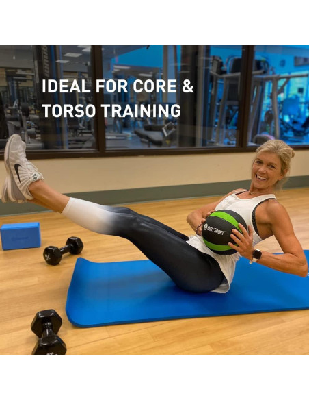 Bola de Medicina BodySport 0.9 kg - Entrenamiento Fuerza y Cardio