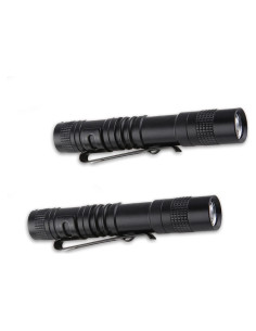 Paquete de 2 Linternas LED Mini YAFIYGI 240 Lúmenes 13.21 cm