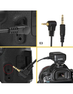 Cable de Liberación Remota PIXEL TW-283 30cm para Canon 2