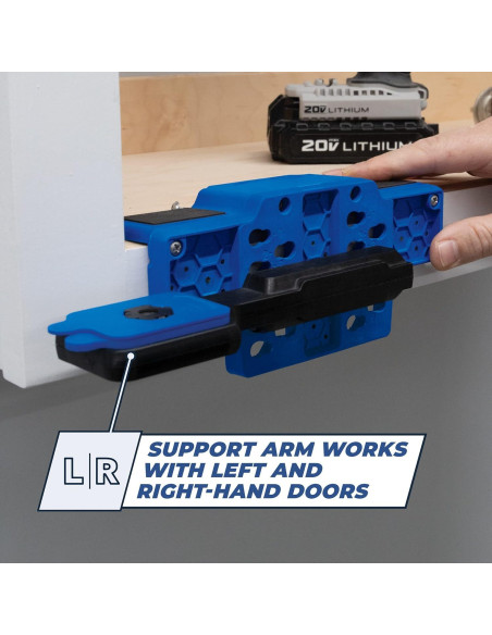 Plantilla de Montaje de Puertas de Gabinete Kreg KHI-CDIJ - Ajustable y Precisa