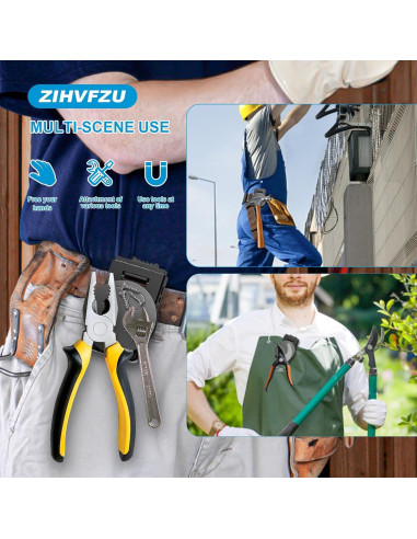 Clip Magnético para Cinturón Zihvfzu - 2 Piezas Antideslizante