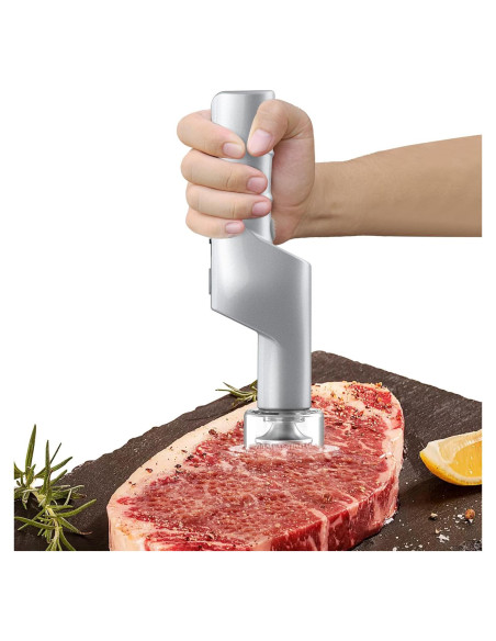 Ablandador de Carne Eléctrico FSTCRT Portátil 37 Agujas Inoxidable