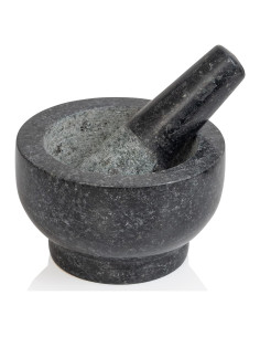 Conjunto de Mortero y Mano Maxam - 12.7 cm - Granito Natural